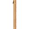 Ekena Millwork Funston Block Smooth Bracket w/ Offset Brace, Western Red Cedar, 3 1/2"W x 34"D x 34"H BKT0402X34X34FST05SWR - alternate 3